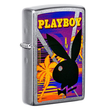 Zippo Playboy With Palm Trees Design Lighter