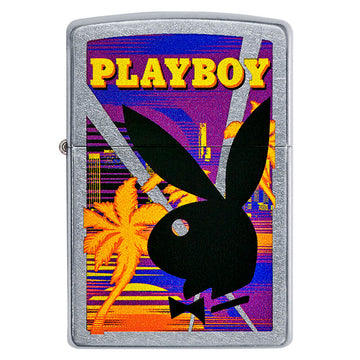 Zippo Playboy With Palm Trees Design Lighter