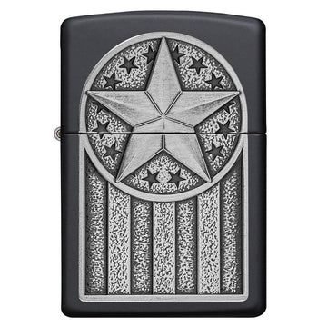 Zippo American Metal Emblem Lighter