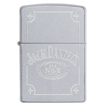 Zippo Jack Daniel's Satin Chrome Lighter
