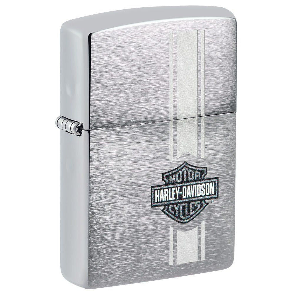 Zippo Harley Davidson Brushed Chrome Lighter