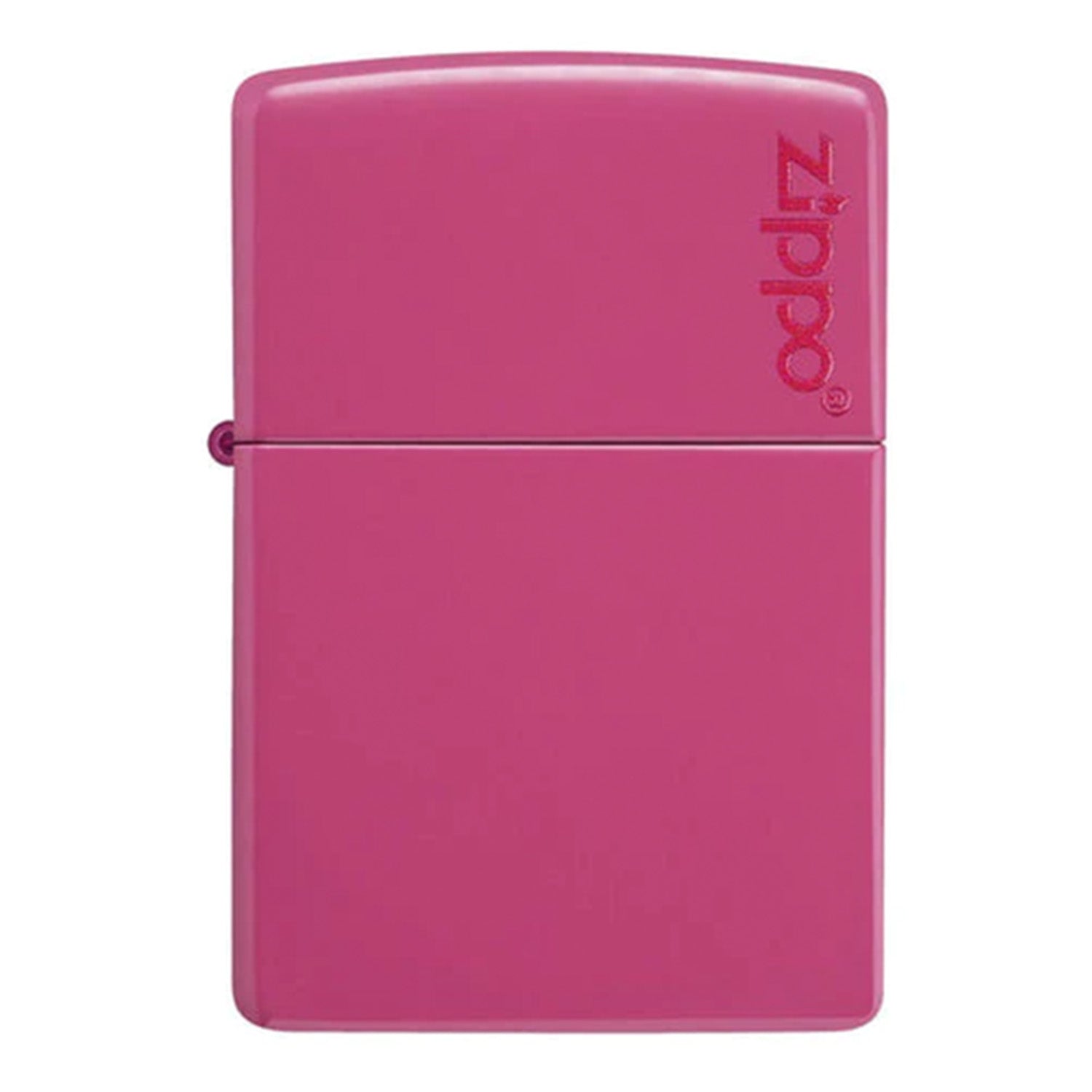 Zippo Lighter Classic Pink With Logo