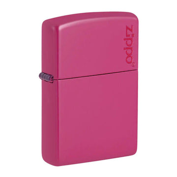 Zippo Lighter Classic Pink With Logo