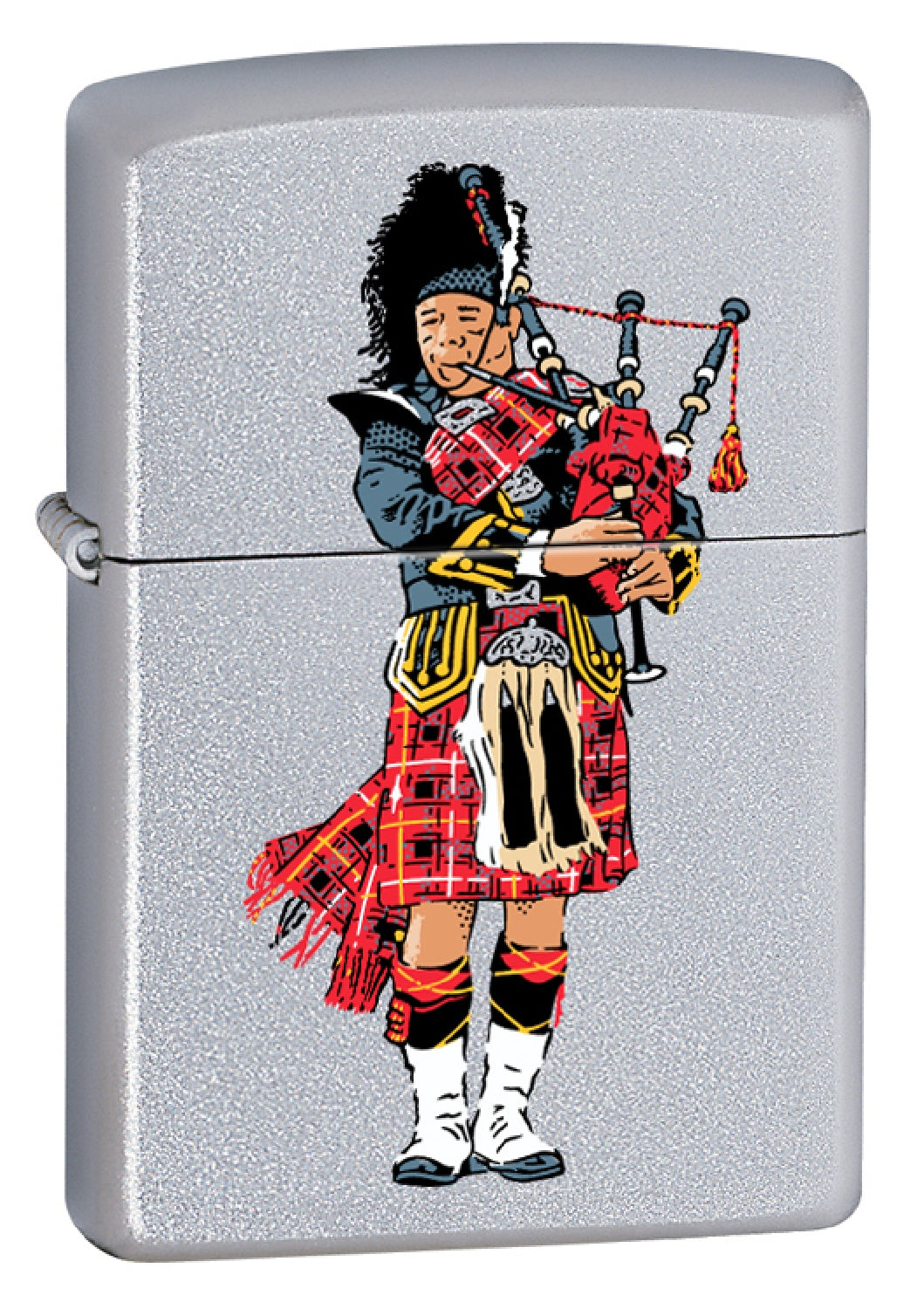 Zippo Scottish Bagpiper Windproof Flame Lighter