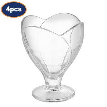 4Pcs Crocus 260ml Sundae Glass Bowls