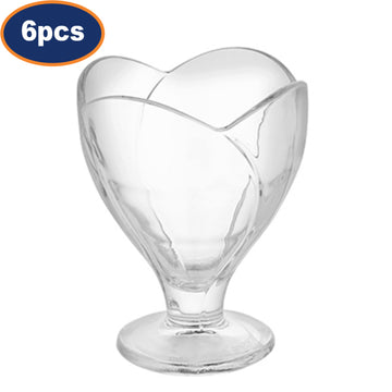 6Pcs Crocus 260ml Sundae Glass Bowls