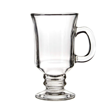 3Pcs 250ml Glass Irish Coffee Mugs