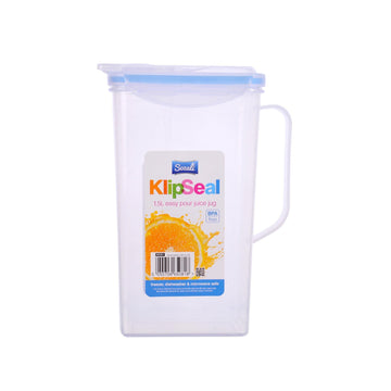 1.5L Plastic Clear Pitcher with Lid