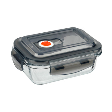 2Pcs 380ml Glass Clip Lock Container by Sozali