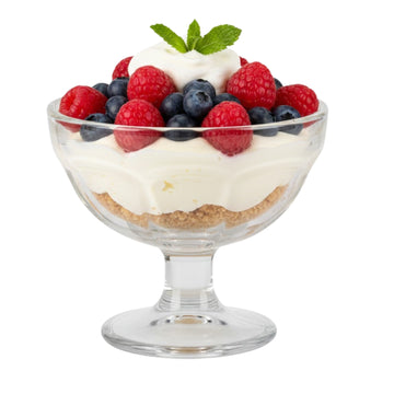 12Pcs Premium Clear Glass Dessert Bowls From Sozali