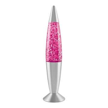16" Pink Glitter Lamp Lava Lamp Shape - Bonnypack