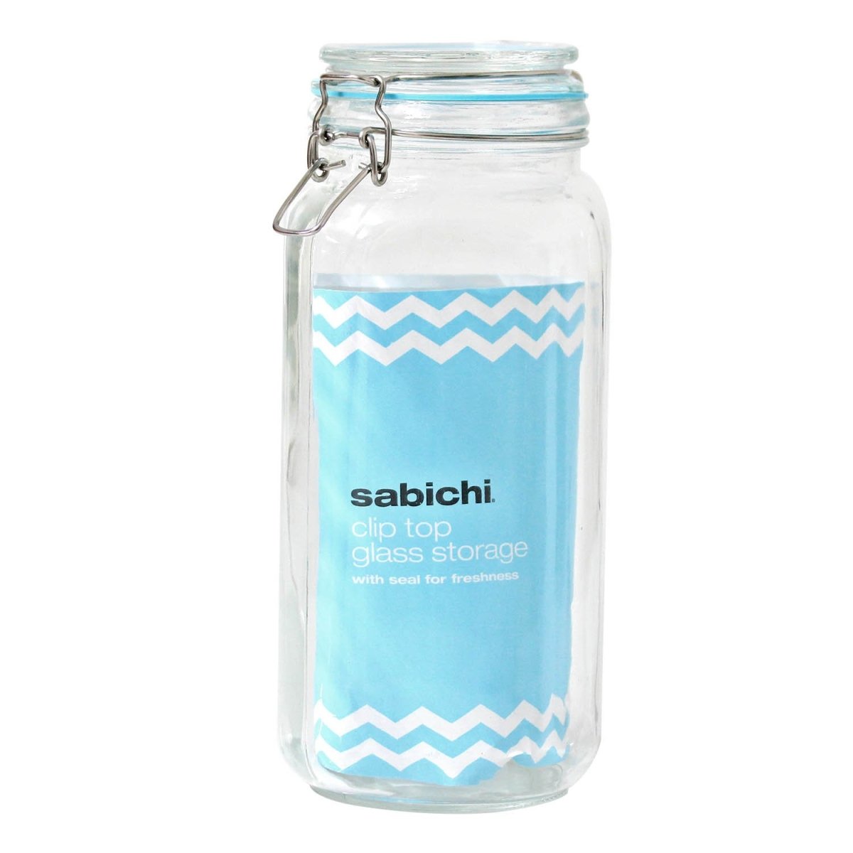 2200ml Glass Clip Jar Storage - Bonnypack