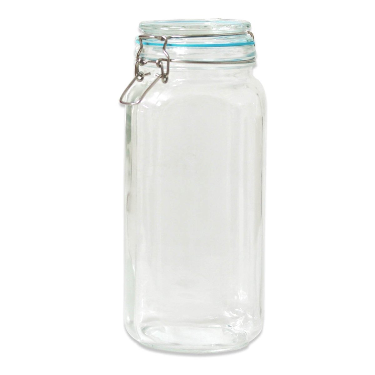 2200ml Glass Clip Jar Storage - Bonnypack