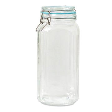 2200ml Glass Clip Jar Storage