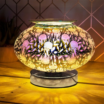 3D Wax Melt Burner Desire Aroma Touch Sensitive Dome Lamp - Bonnypack