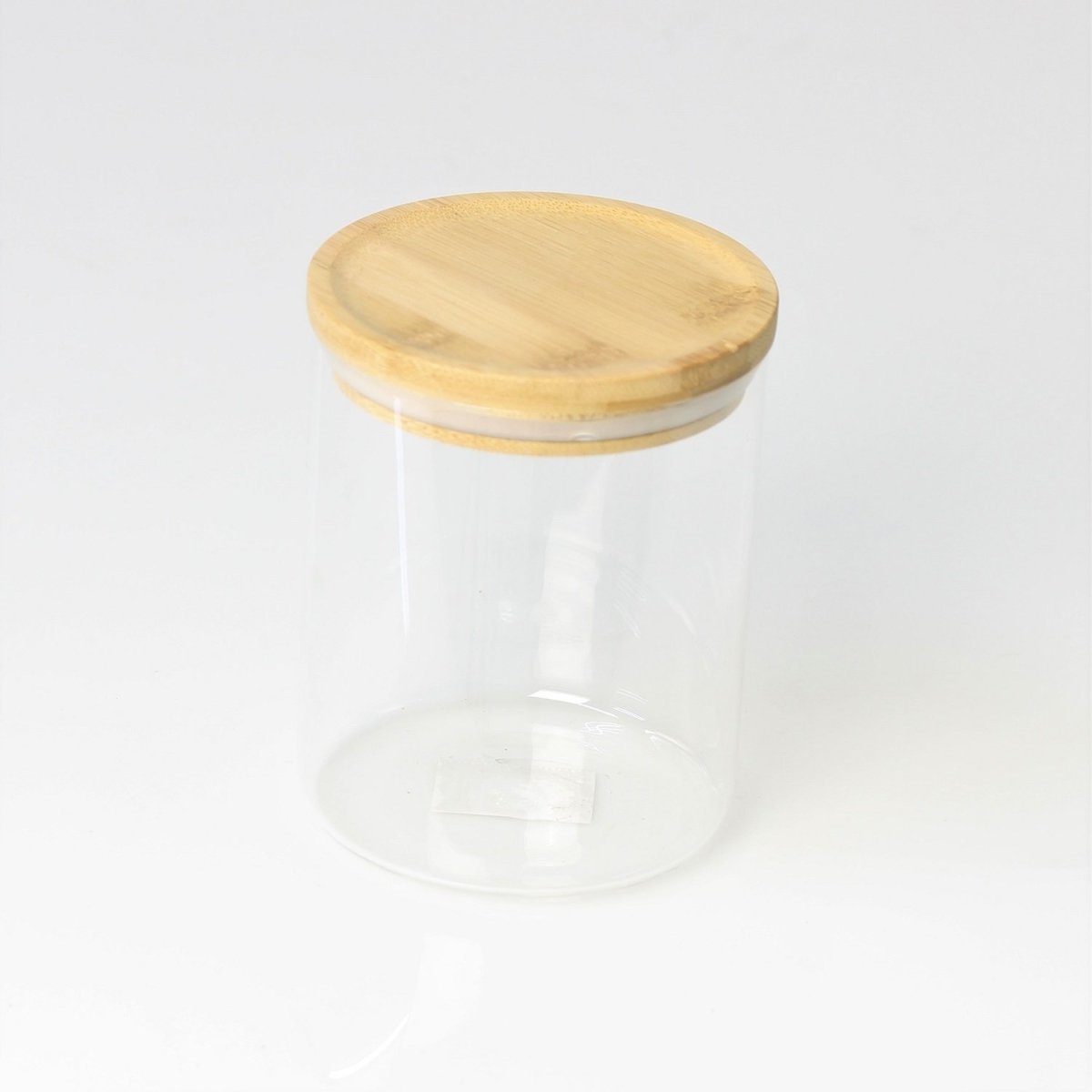 4pcs 600ml Glass Storage Jar w/ Airtight Lid - Bonnypack