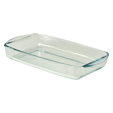 Borcam Clear Glass 33X19cm Food Pie Pasta Baking Oven Dish Tray