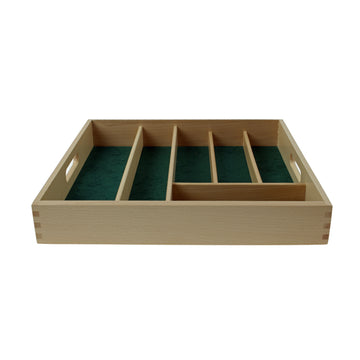 Wood Cutlery Tray