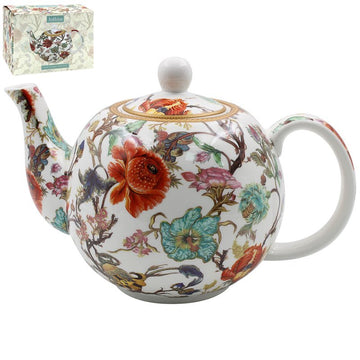 Anthina Floral Ceramic Teapot with Handle