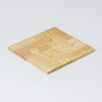 Set Of 4 Jigsaw Puzzle Coasters