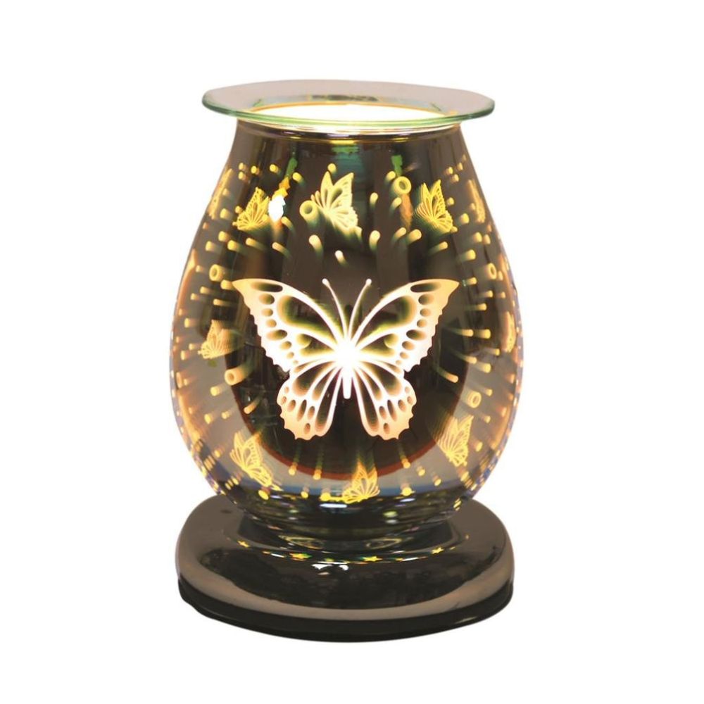 Butterfly Electric Wax Melt Oval Burner Warmer 3D Lamp