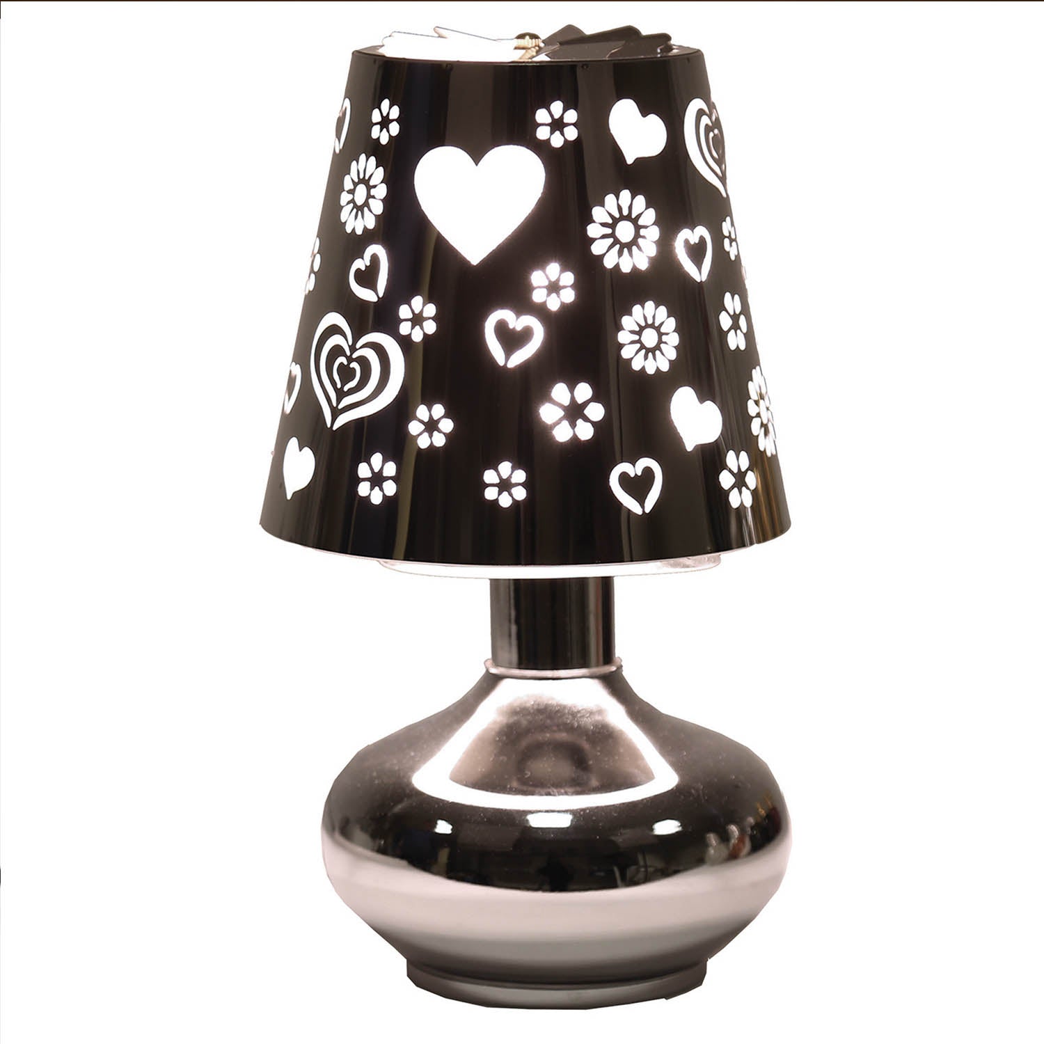 Electric Lamp Wax Melt Burner - Heart Carousel 25cm