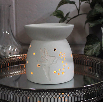 Wax Melt Burner - Ceramic Fairy 11cm