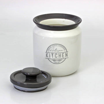 Artisan Kitchen Ceramic Biscuit Jar