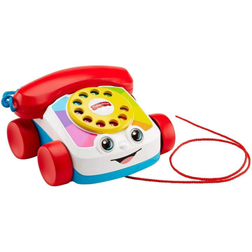 Baby Kids Chatter Toddler Pull Along Dialing Musical Telephone Toy