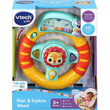 Baby Roar and Explore Wheel Interactive Car Seat Toy - Bonnypack