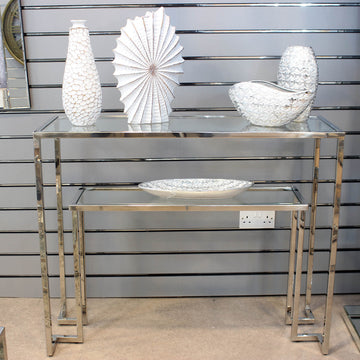 Seville Silver Console Table