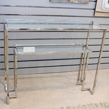 Seville Silver Console Table