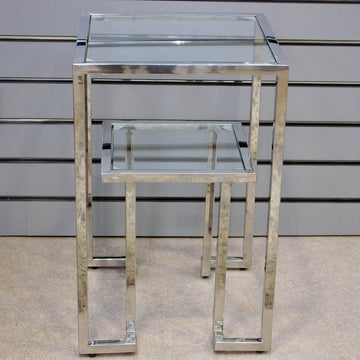 Seville Silver Side Table