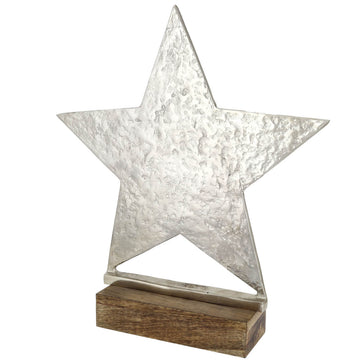 Star Shape Decoration On Nickel Base