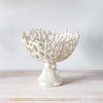 27cm Silver Decorative Bowl