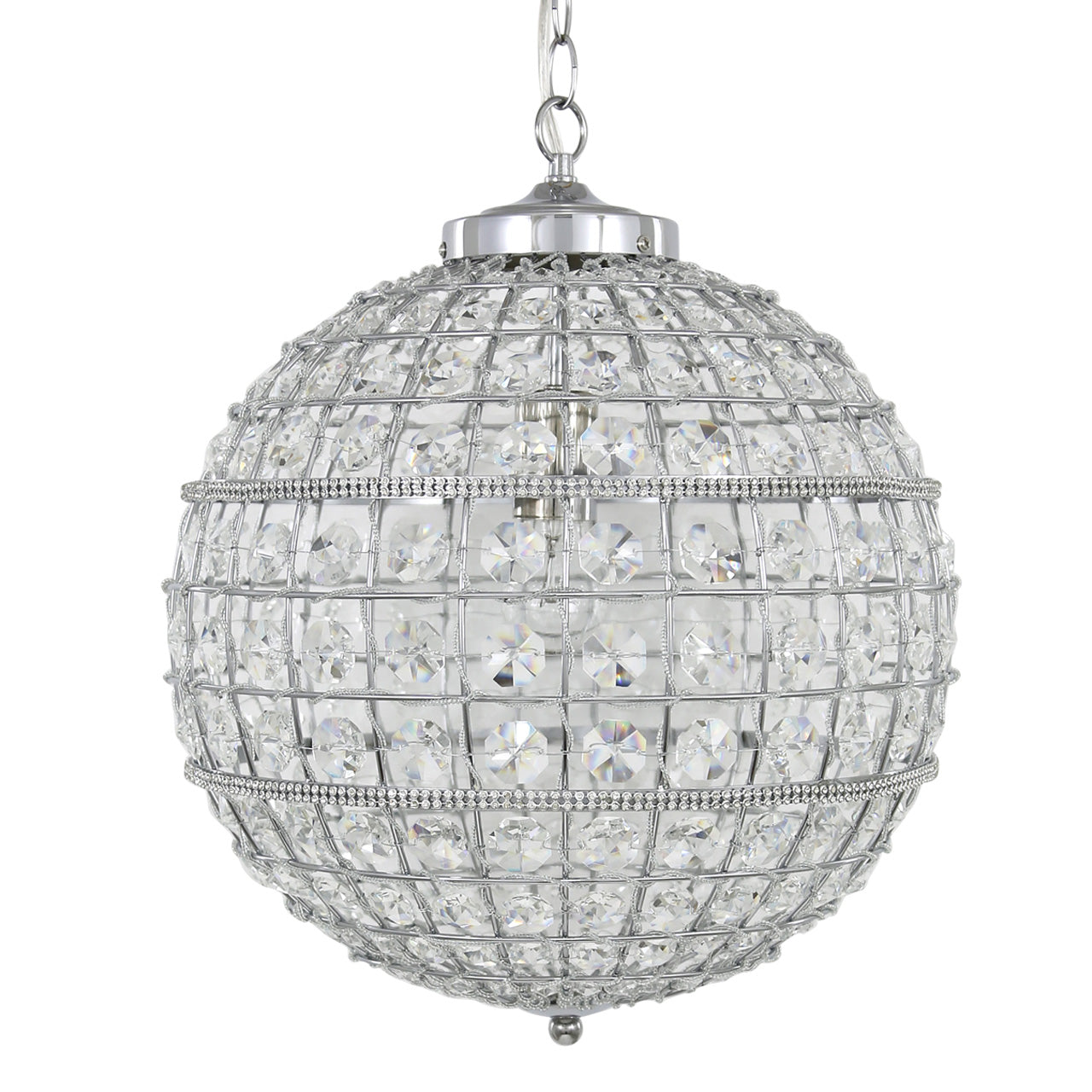 Vienna Medium Clear Cut Glass  Ceiling Light