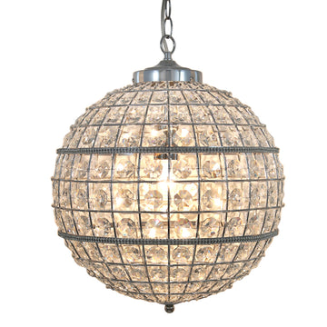 Vienna Medium Clear Cut Glass  Ceiling Light