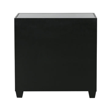 2 Black Doors Bedroom Cabinet