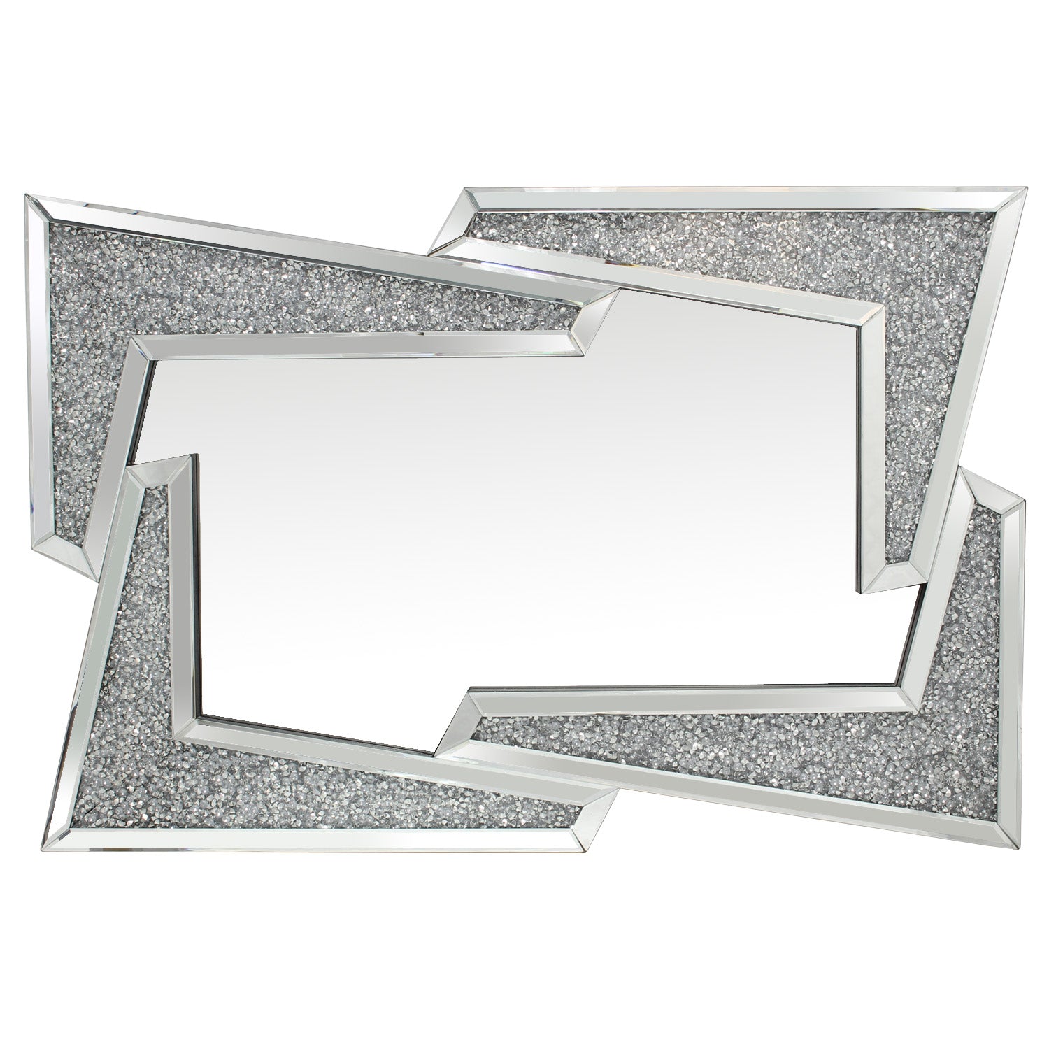 Diamond Crush Modern Wall Mirror