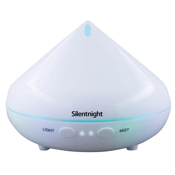 Silentnight LED Ultrasonic Aroma Diffuser - White
