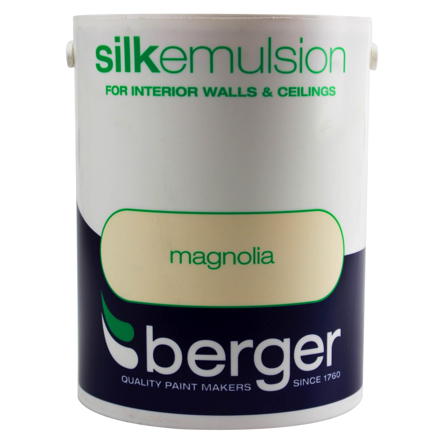 Berger 5 Litre Magnolia Silk Emulsion Paint