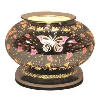 Butterfly Electric Wax Melt Oval Burner Warmer 3D Lamp - Bonnypack