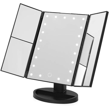 Carmen LED 3 Panel Mirror with 5pc Panels