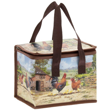 Cockerel & Hen Design Lunch Bag - Bonnypack
