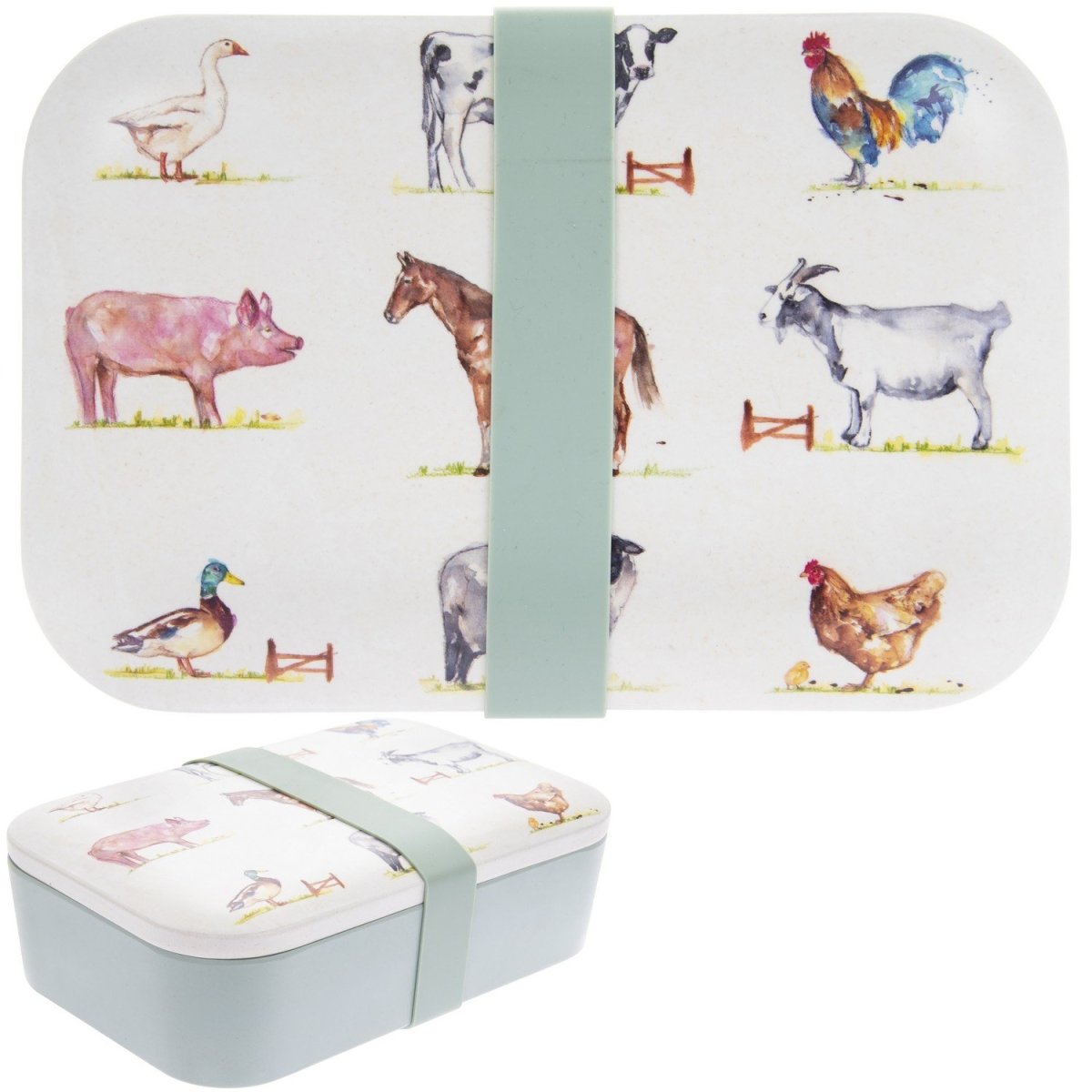 Country Life Farm Bamboo Lunch Box - Bonnypack
