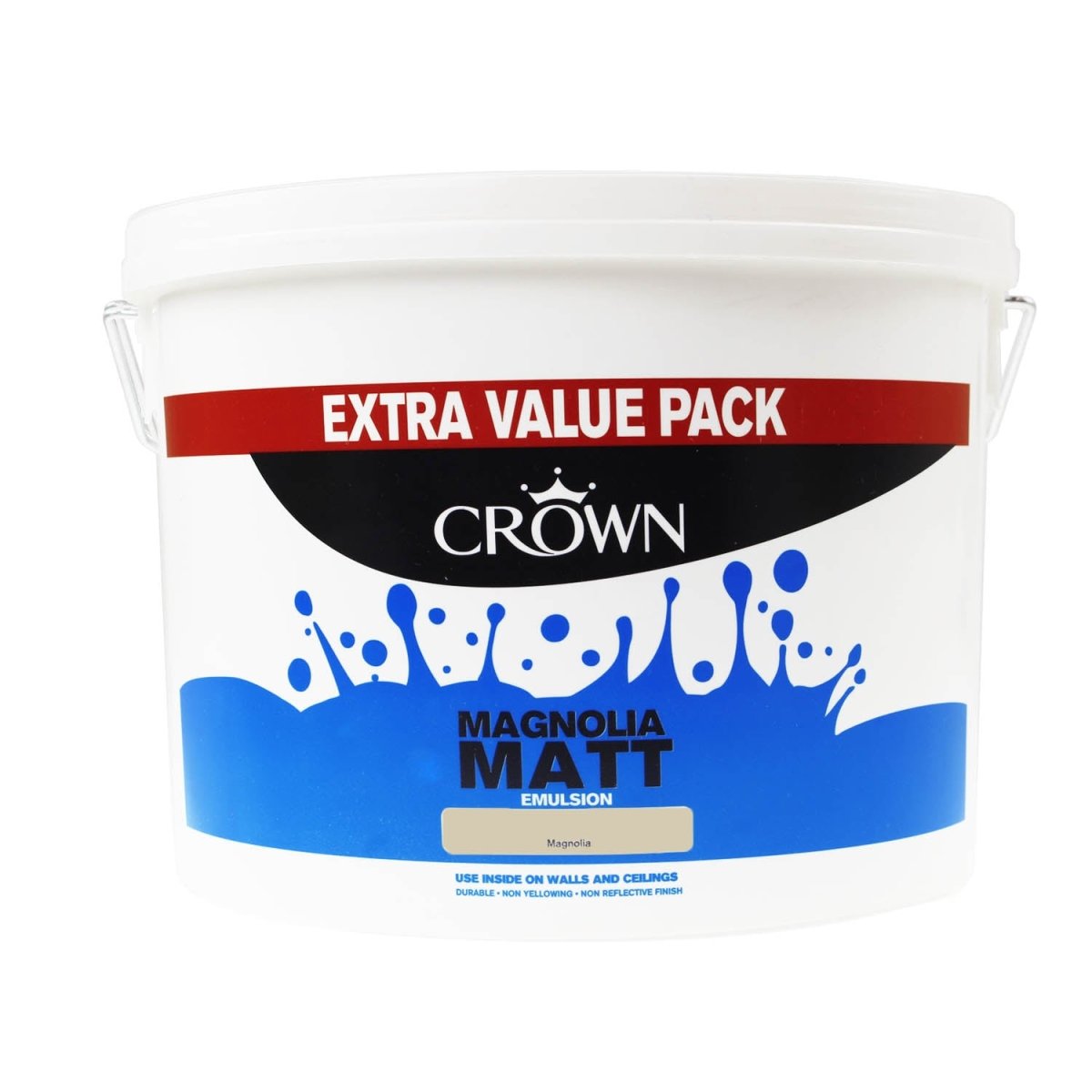 Crown Magnolia Matt Emulsion Paint - 7.5L - Bonnypack