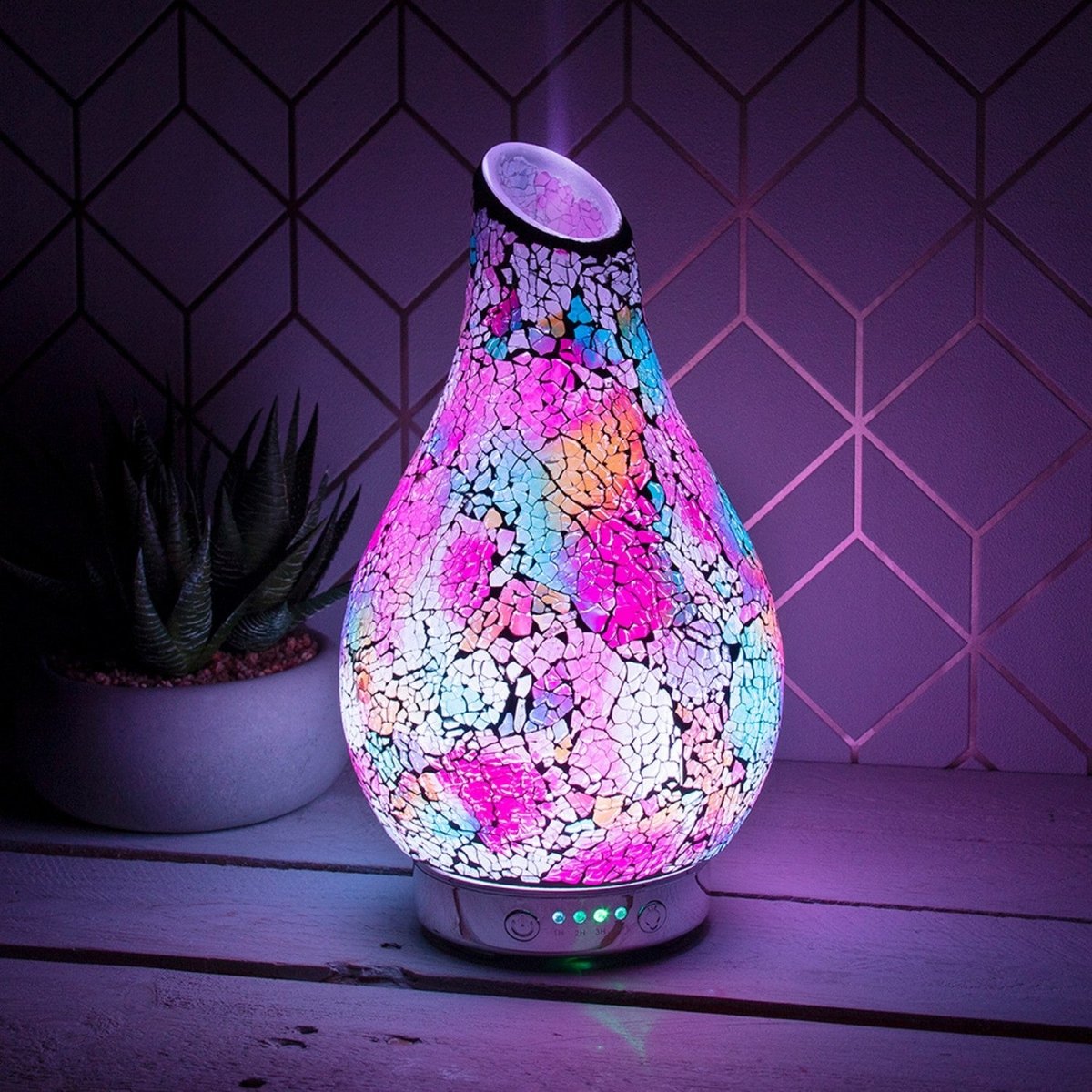 Desire Aroma Silver Mosaic Humidifier - Bonnypack