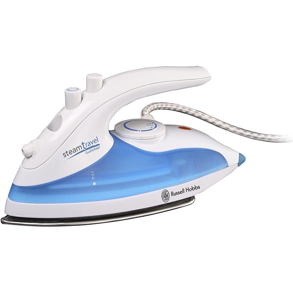 Dual Voltage Stainless Steel Soleplate Travel Iron - Bonnypack