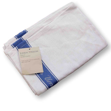 Linen Bar Glass Cloth Dish Towel - Blue