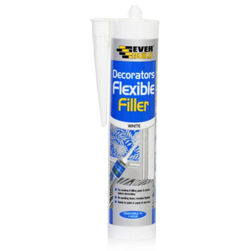 Everbuild Flexible Decorators 290ml White Filler - Bonnypack